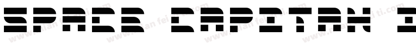 Space Capitan Italic字体转换